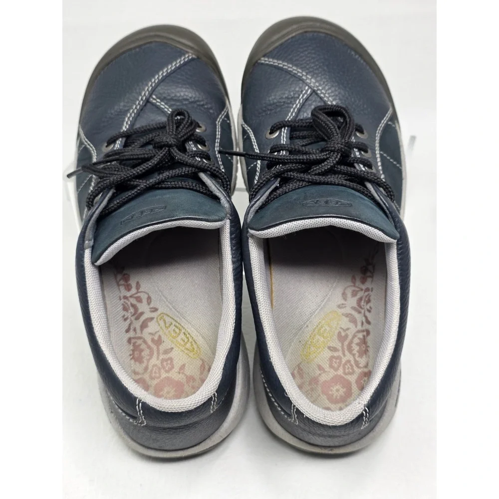 KEEN Targhee II Low Womens Waterproof Hiking Shoes Grey Teal 1017120 Size 8 W
